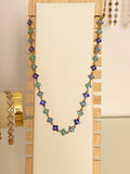 Collier Lys bleu