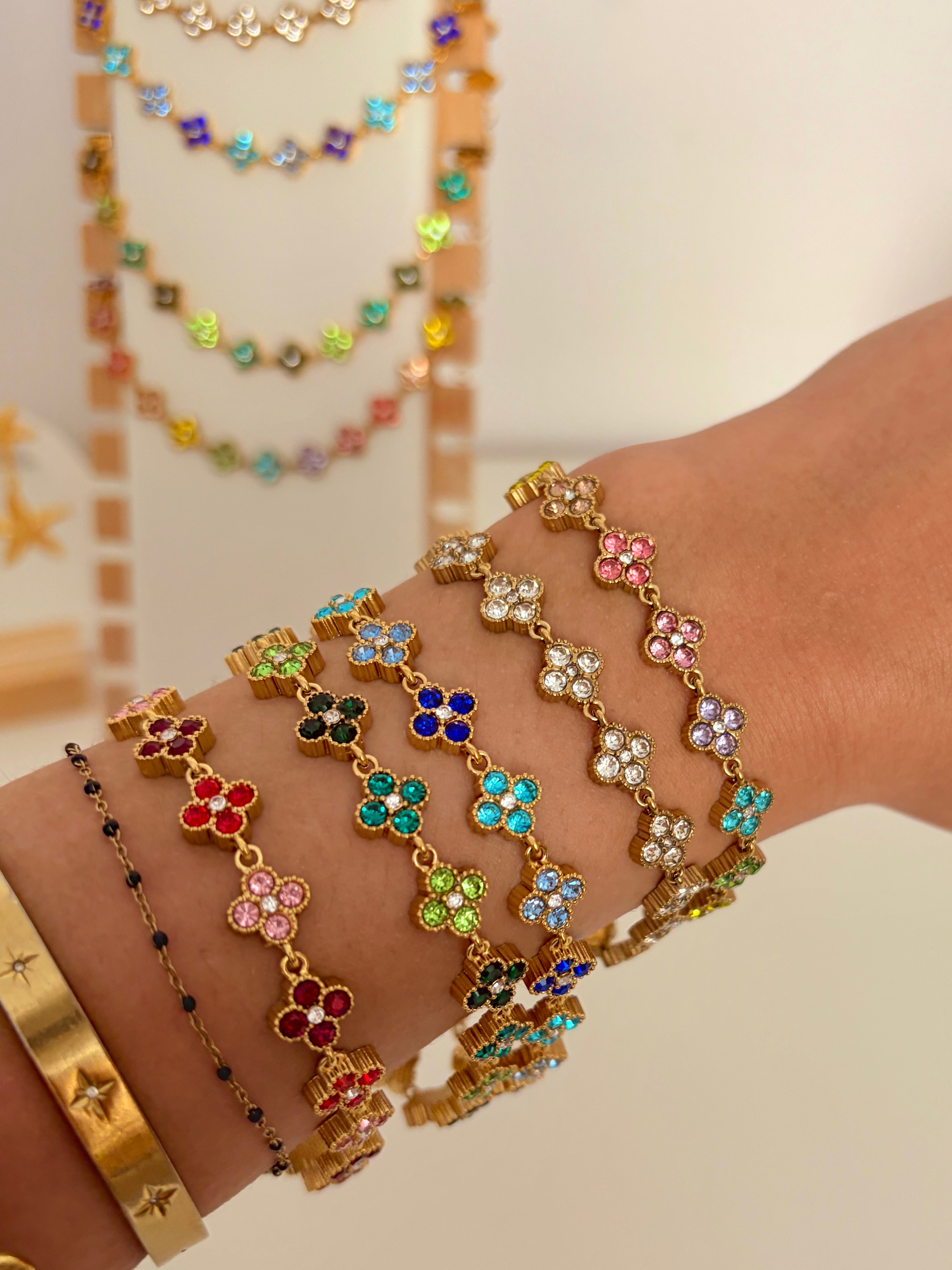 Bracelet Lys vert