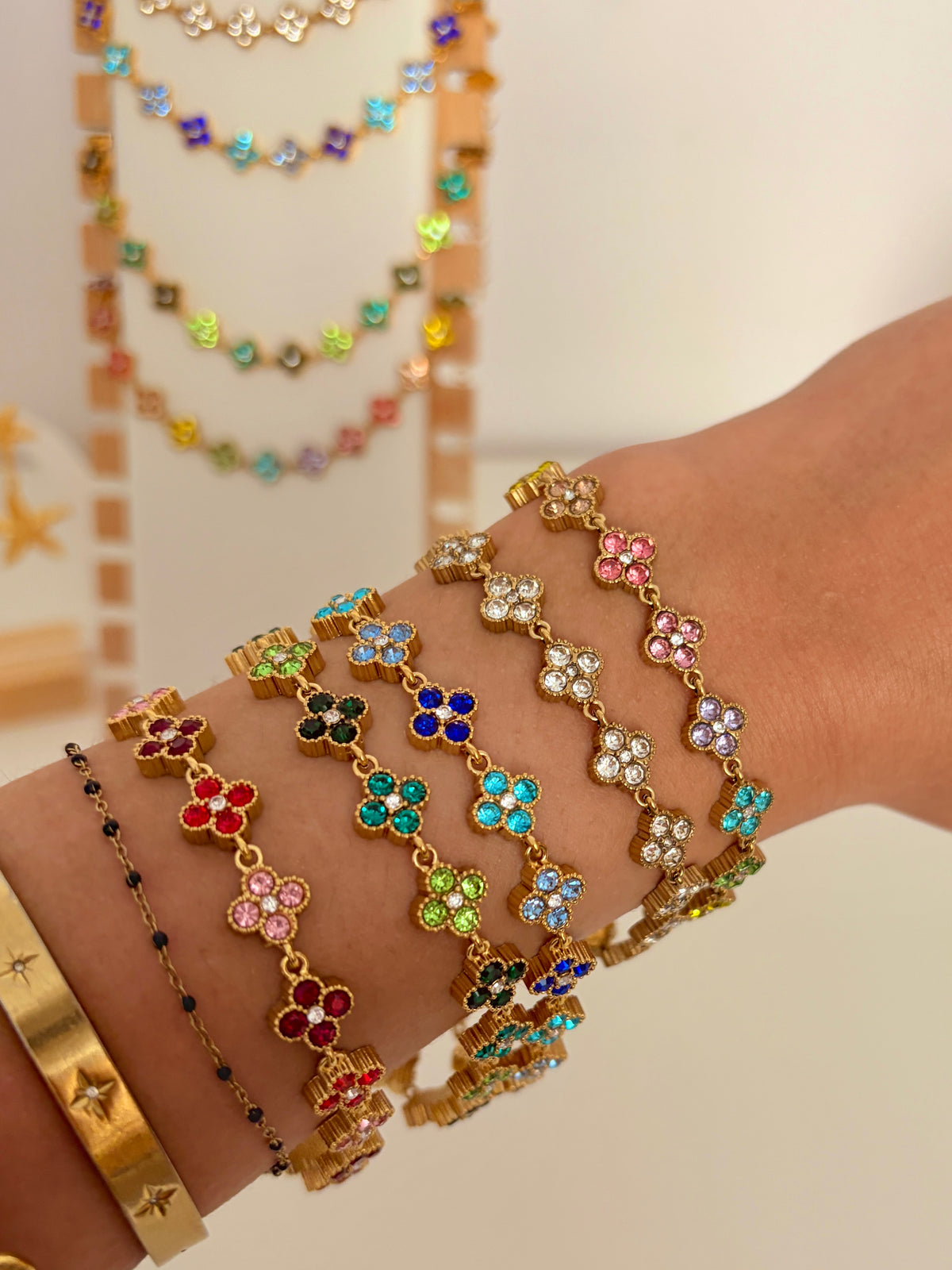 Bracelet Lys multicolore