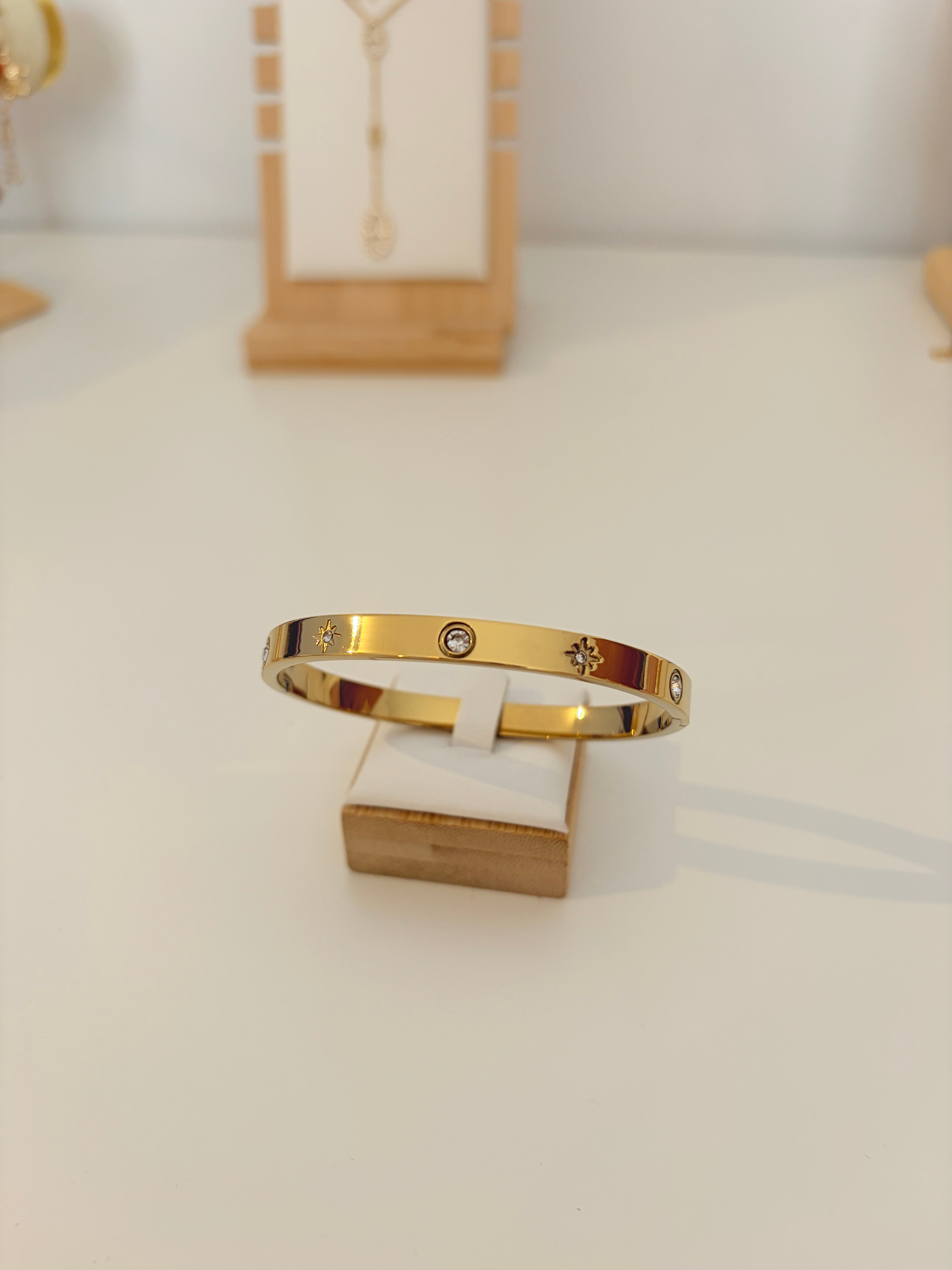 Bracelet jonc Stella