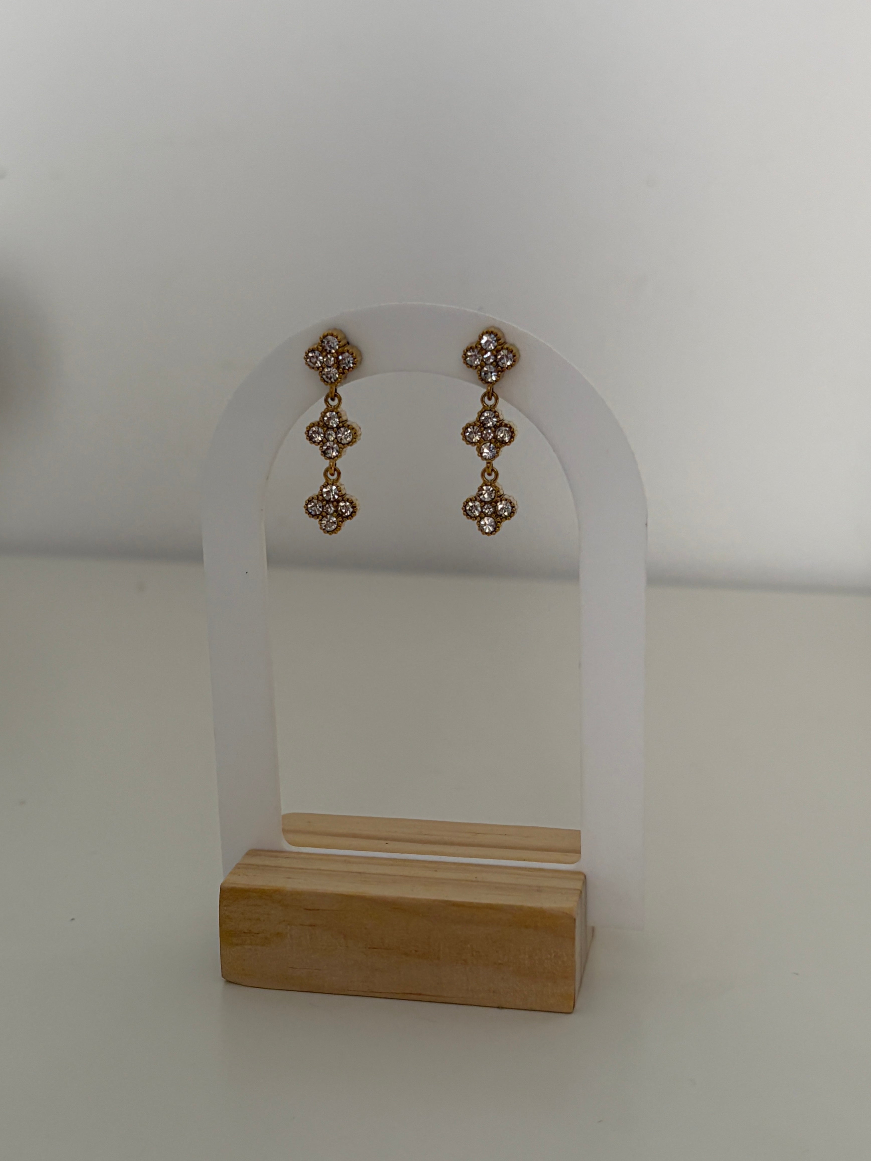Boucle d’oreille Lys