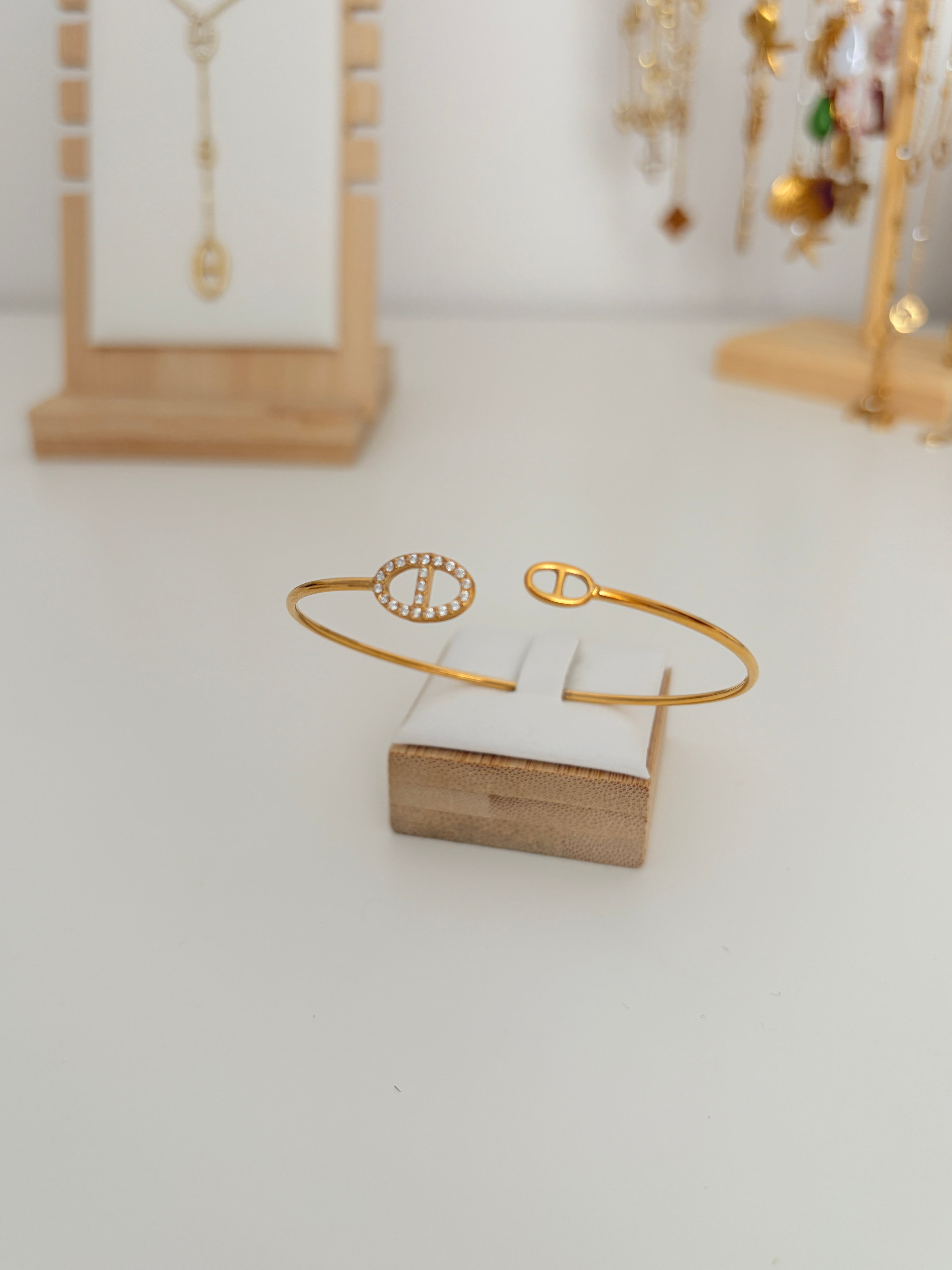 Bracelet jonc Lysea
