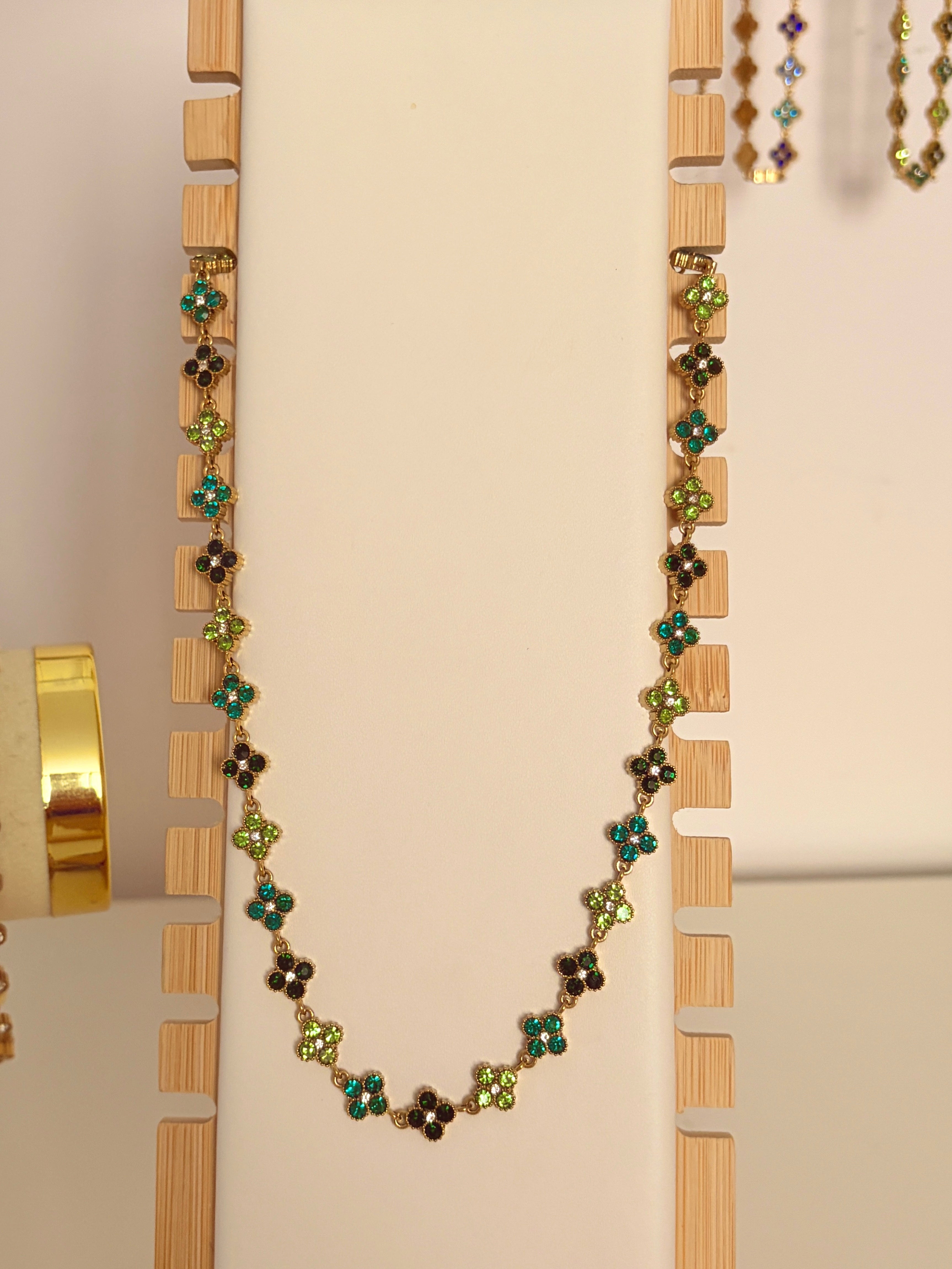 Collier Lys vert