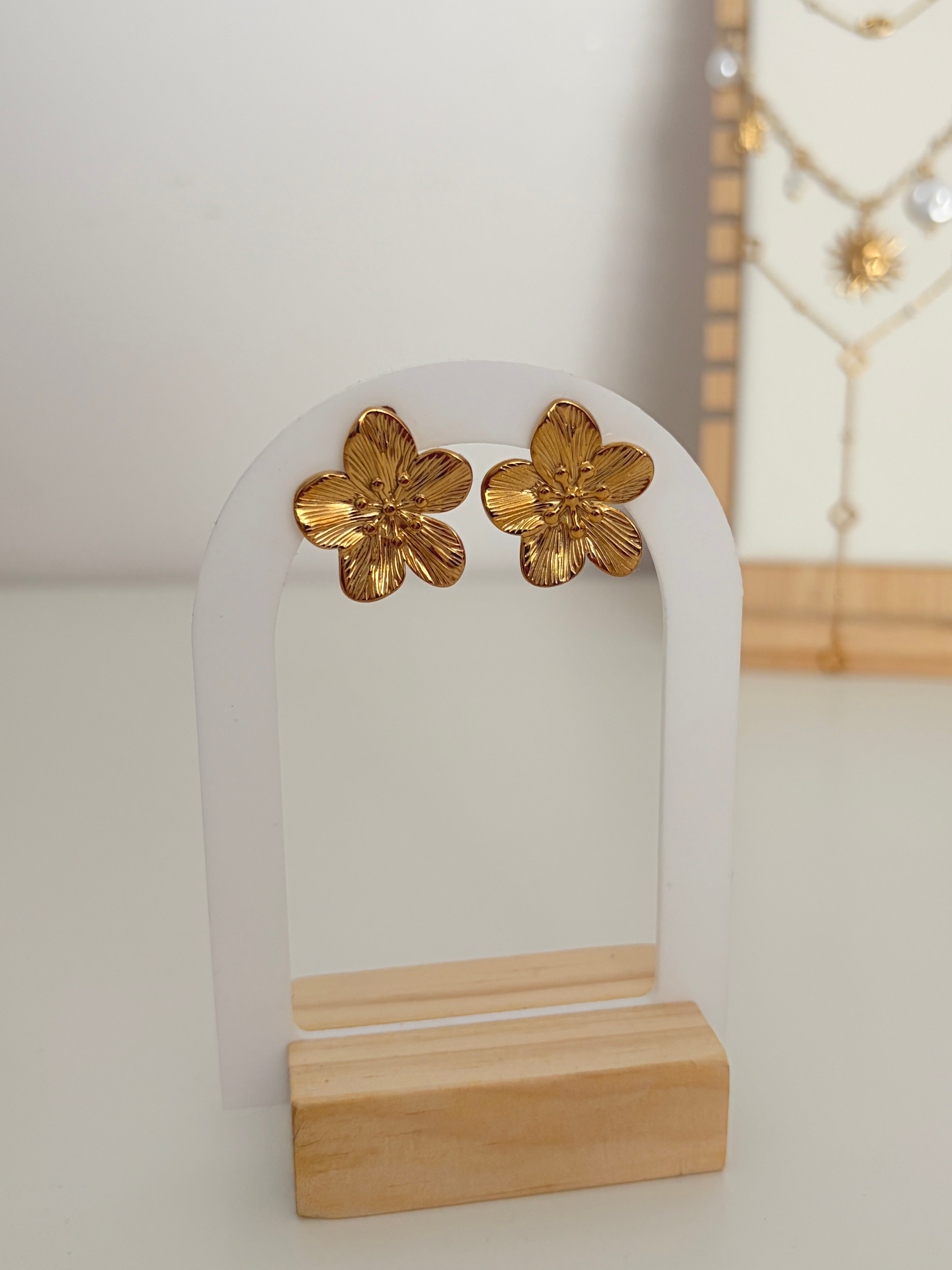 Boucles d’oreilles Flora