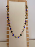 Collier Milia bleu nuit