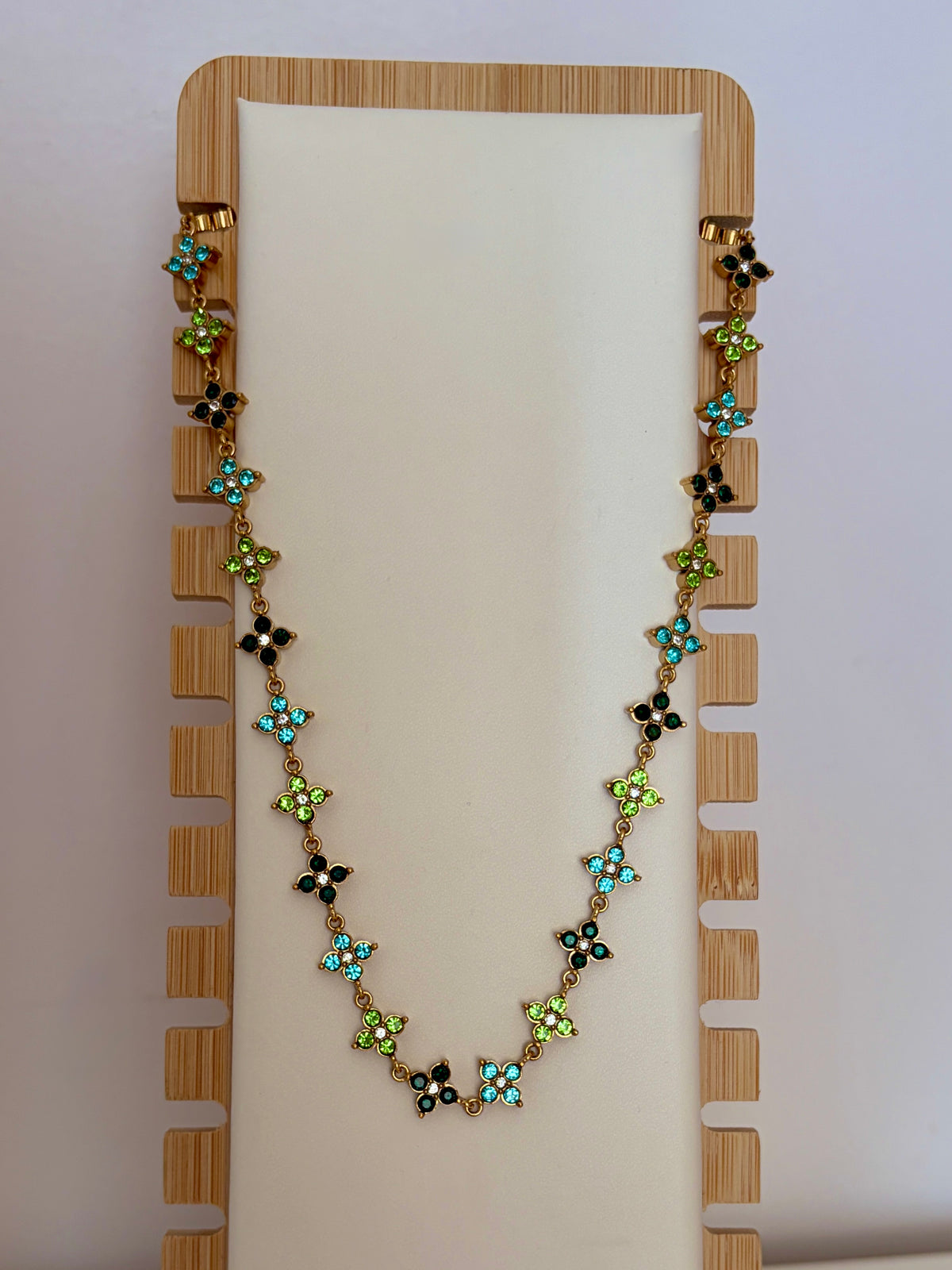 Collier Milia vert