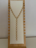 Collier Y Lys blanc